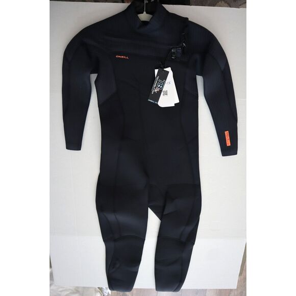 O'NEILL 5349-A00 Women's Sz 12 Black Hyperfreak 4/3mm Chest Zip Full L/S Wetsuit - Picture 1 of 7
